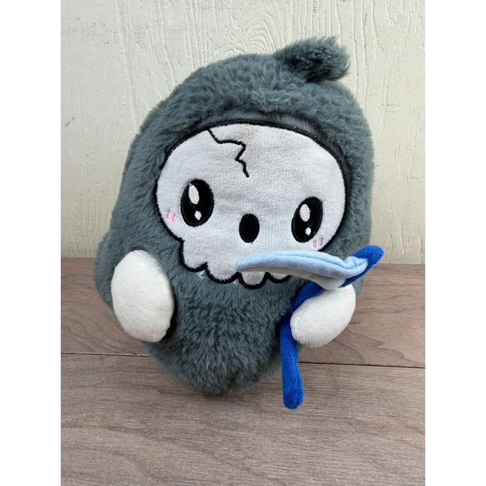 Doomlings Reap Plush Stuffed Animal Grim Reaper Scythe 7" Collectible